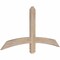 Ekena Millwork Bellingham Smooth Timber Gable Bracket, Douglas Fir, 48"W x 24"H x 1 1/2"D x 3 1/2"F, 12/12 Pitch GBW048X24X0204BEL00SDF - alternate 5